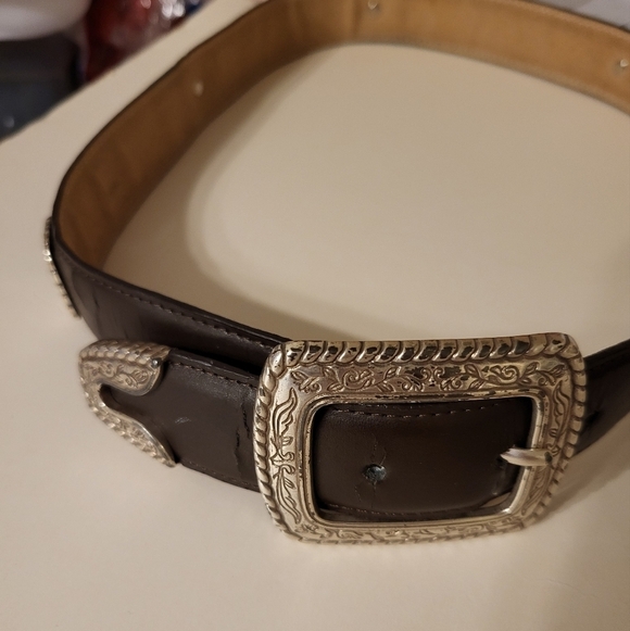 Two Small belts , Brighton Small Leather second Small man made belt - Picture 2 of 13